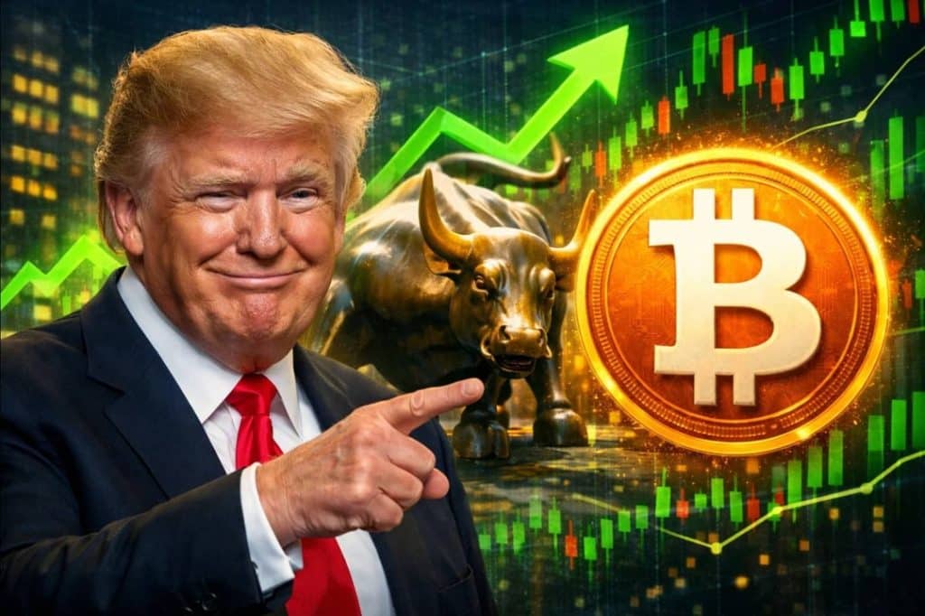 bitcoin image 1 - Digital Wager Wire Digital Assets in the Spotlight as President Trump Addresses Davos 2026