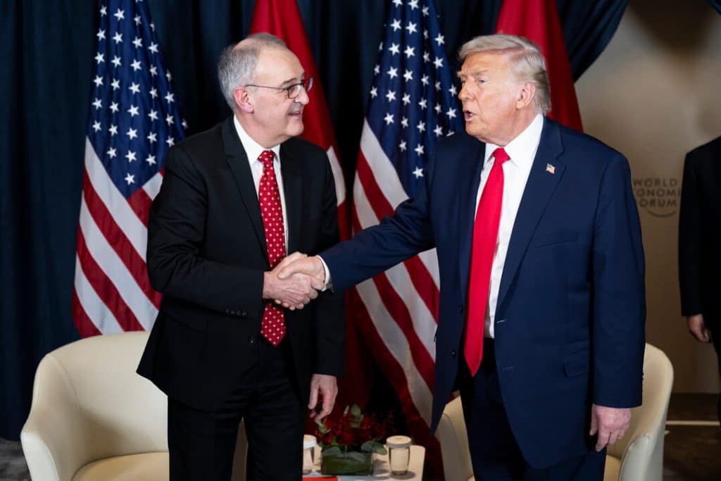 swiss meet donald 1 - Digital Wager Wire