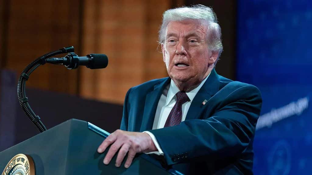 trump at podium 1 - Digital Wager Wire
