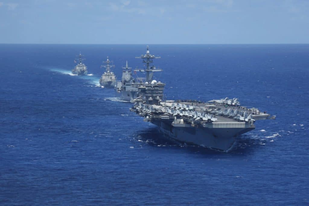 uss abraham 1 - Digital Wager Wire