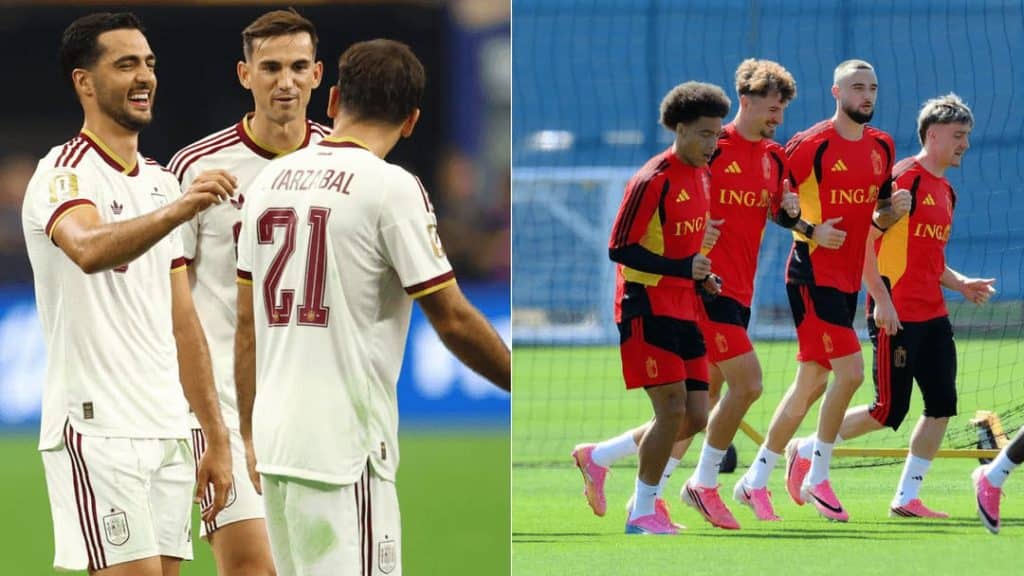 spain and belgium practice - Digital Wager Wire spain and belgium at practice